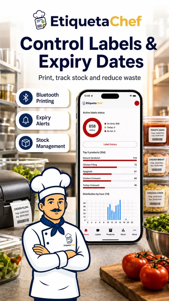 EtiquetaChef — Owner dashboard